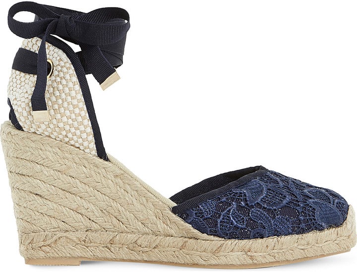 Dune Kloss Crochet Espadrille Wedge Sandals ($90) | Espadrille Wedges For Summer | POPSUGAR 
