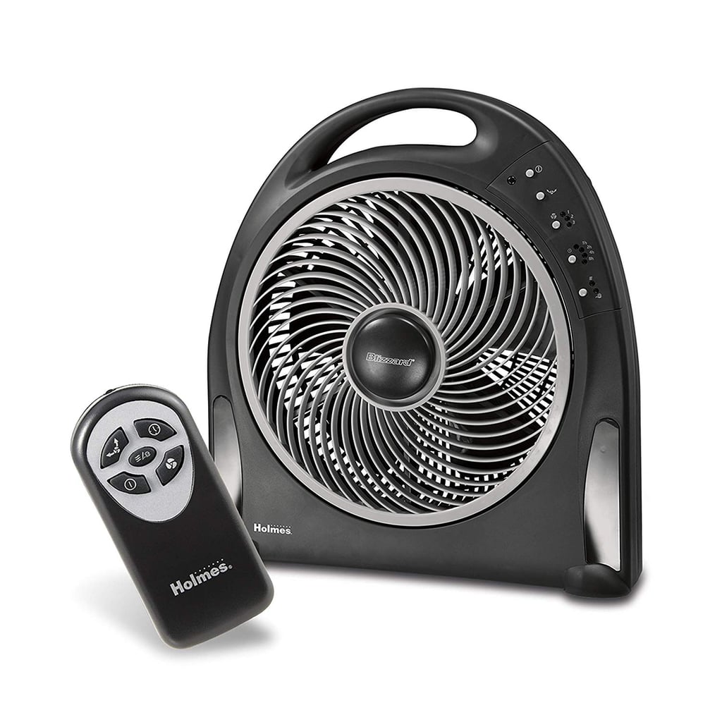 Holmes 12-Inch Fan Blizzard Rotating Fan With Remote Control