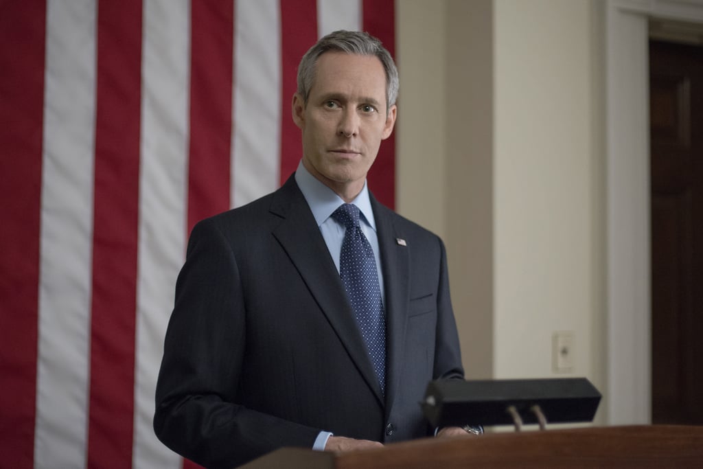 President Walker makes a speech on House of Cards. House of Cards
