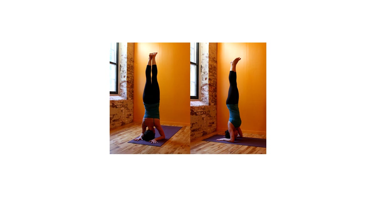 Strike a Yoga Pose: Forearm Headstand | POPSUGAR Fitness