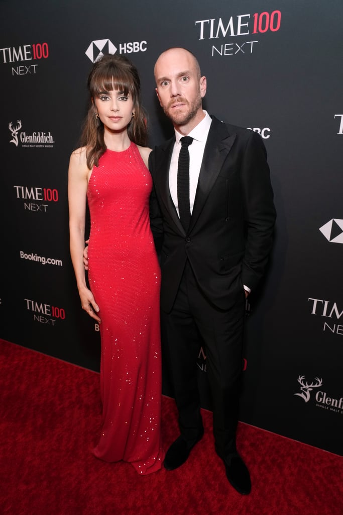 Lily Collins and husband Charlie McDowell at the Time 100 Next Gala