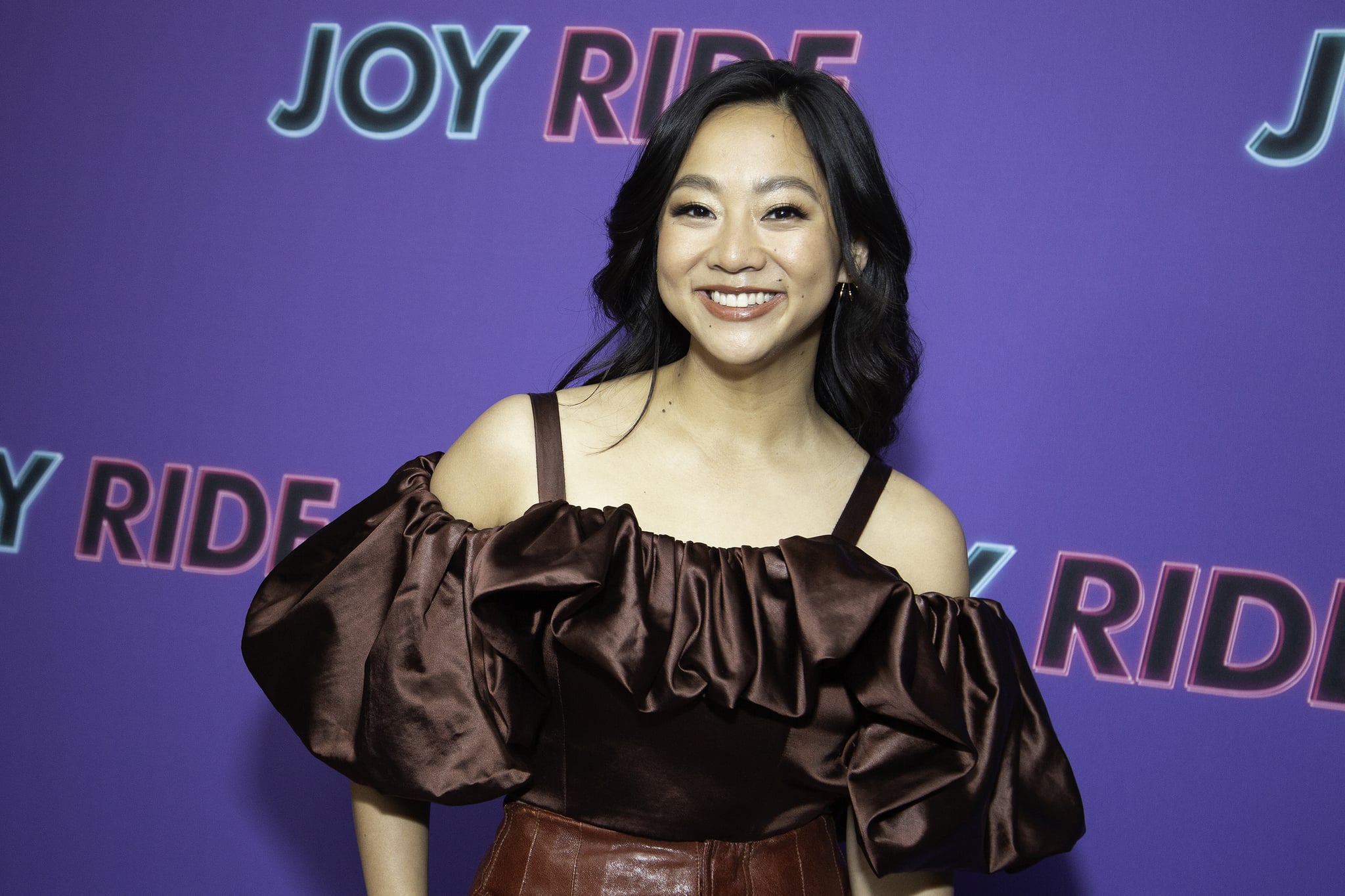  Stephanie Hsu attends the 'Joy Ride' New York Screening at Metrograph on June 28, 2023 in New York City. (Photo by Santiago Felipe/Getty Images)