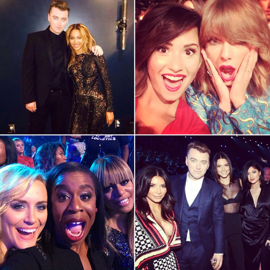 Celebrity Instagram and Twitter Pictures at 2014 MTV VMAs