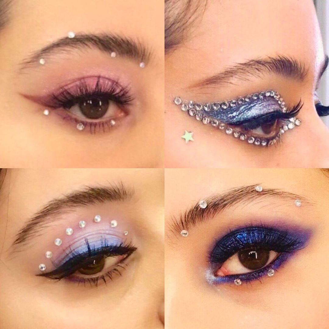 Crystal Constellation Eyeshadow Is the Easiest Way to Wear 'Euphoria' Makeup  IRL