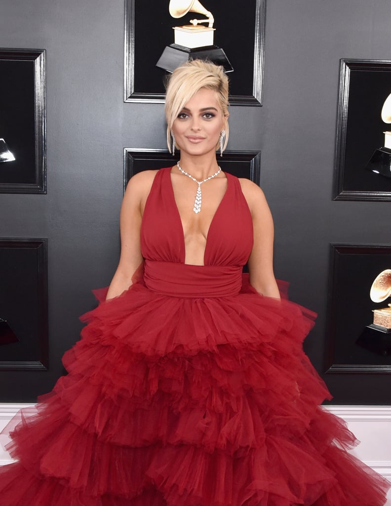 Bebe Rexha Talks About Her Grammys Dress Video