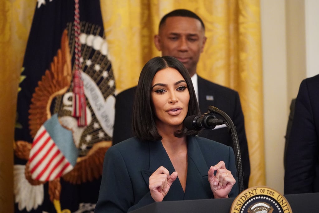 Kim Kardashian at the White House Pictures June 2019 | POPSUGAR ...