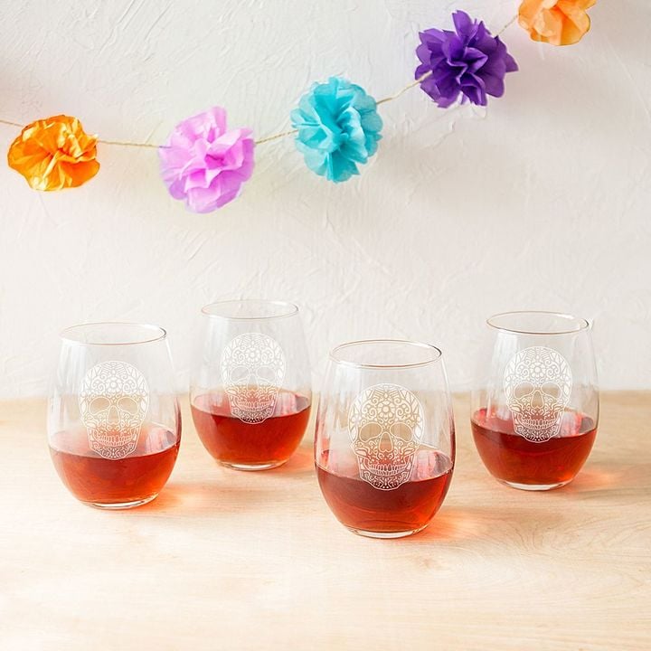 Stemless Wine Glass Set ($65 for set of 4)
