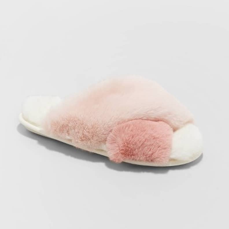 Popular Fluffy Slippers From Target 2020 POPSUGAR Fashion