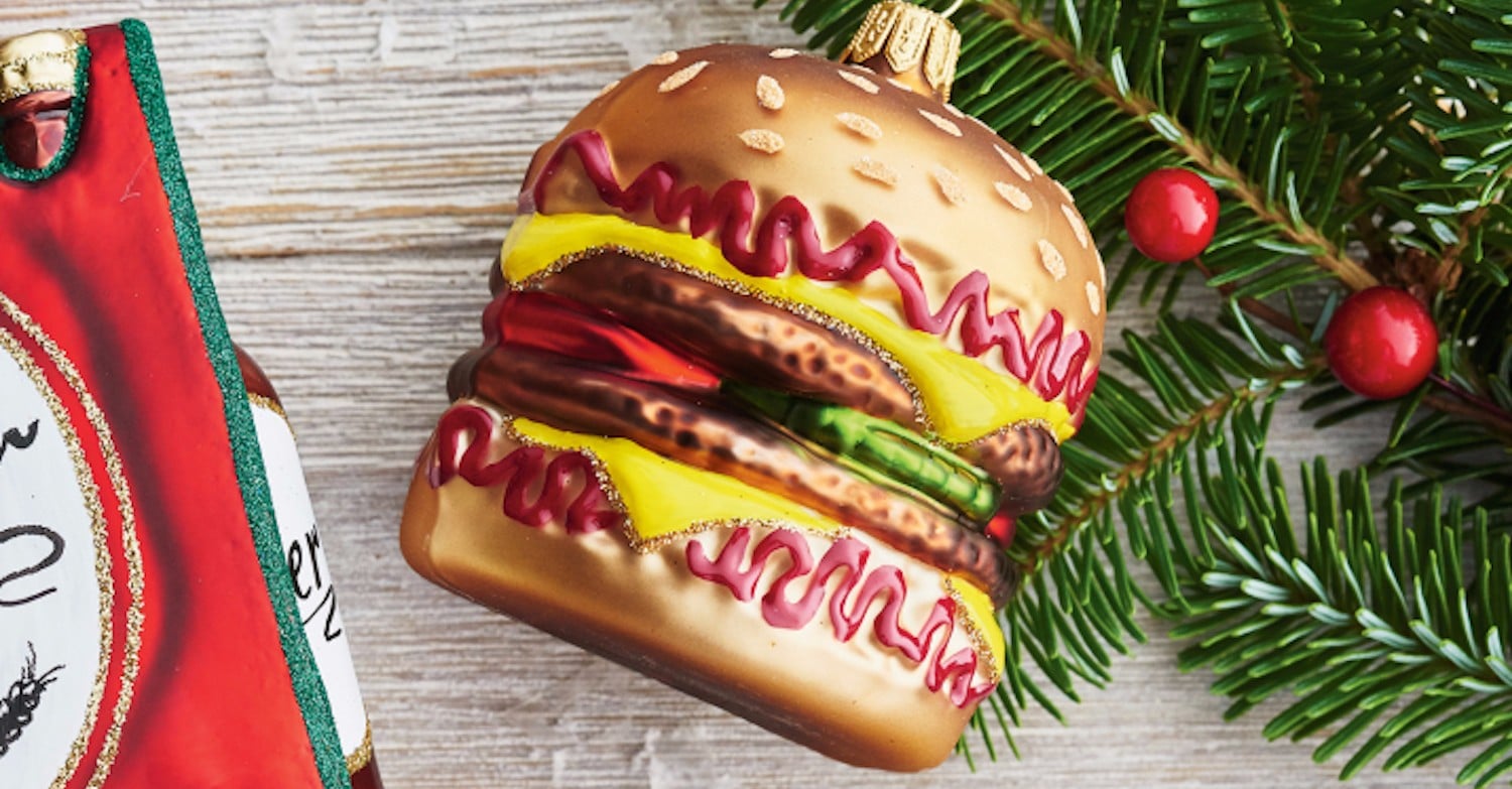 FoodThemed Christmas Tree Ornaments POPSUGAR Food