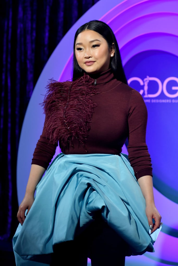 Lana Condor's Daring Costume Designers Guild Awards Outfits