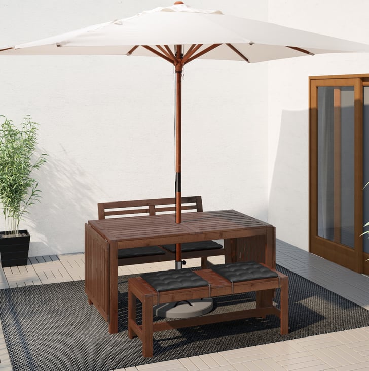 Applaro Table With 2 Benches Best Ikea Outdoor Furniture 2019