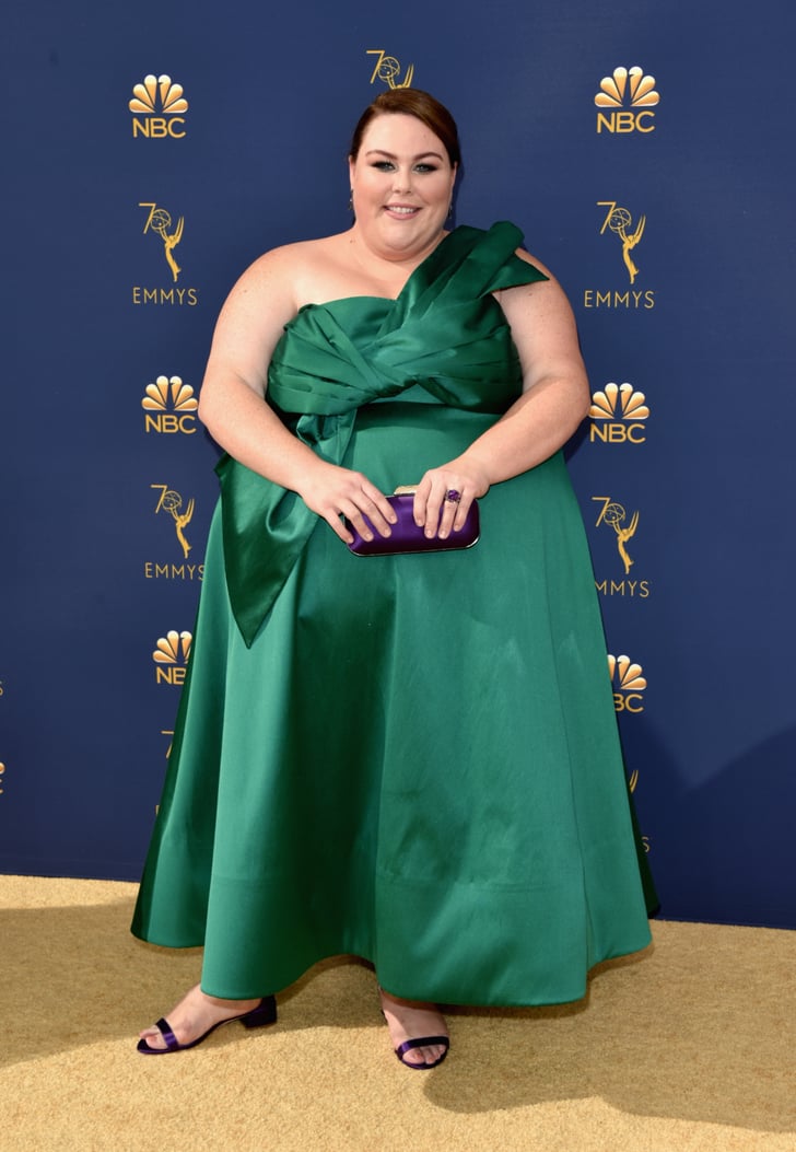 Chrissy Metz's Green Dress at the 2018 Emmys