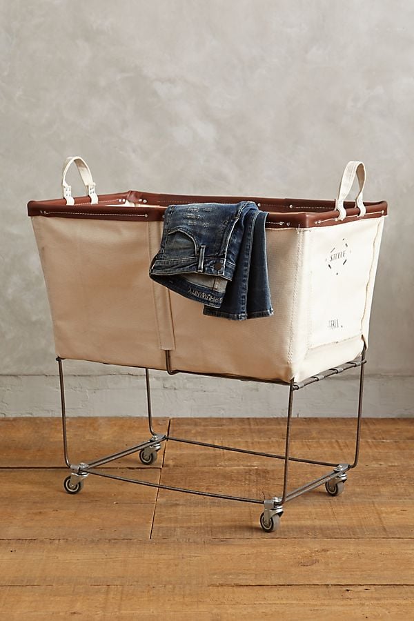 Large Mobile Canvas Bin Best Home Organizers From Anthropologie