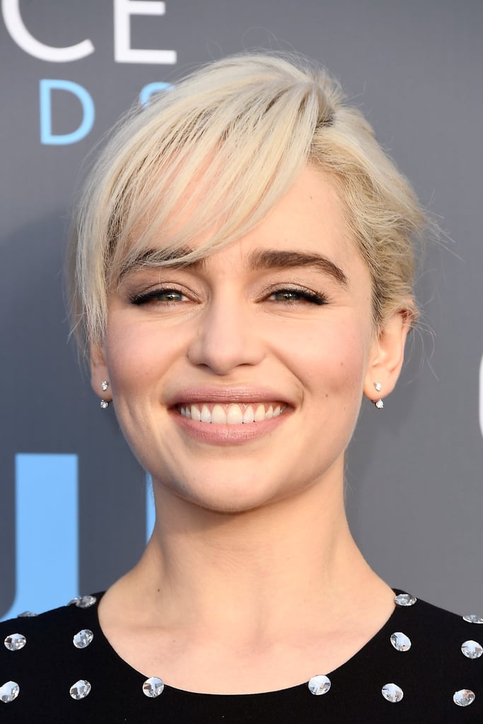 Emilia Clarke's Critics' Choice Awards Nude Lip