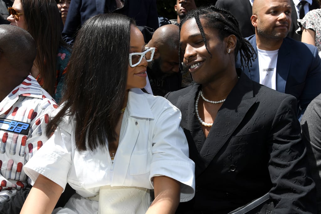 Rihanna at the Louis Vuitton Menswear Show Paris June 2018