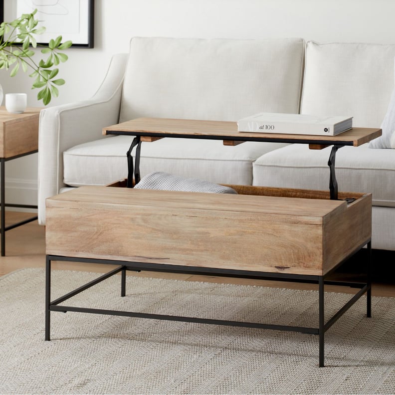 A Multifunctional Coffee Table From West Elm