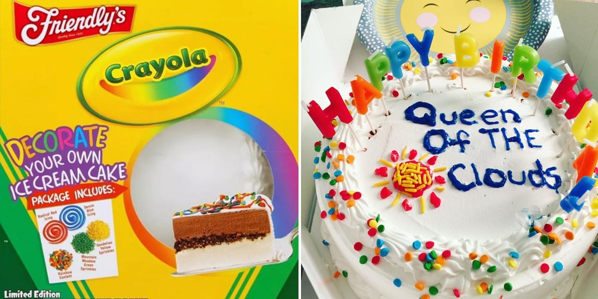 Crayola\'s Decorate-It-Yourself Ice Cream Cake at Target | POPSUGAR ...