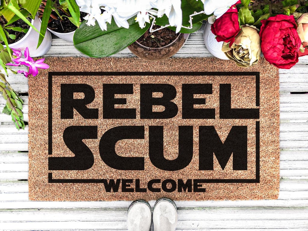 "Rebel Scum Welcome" Doormat