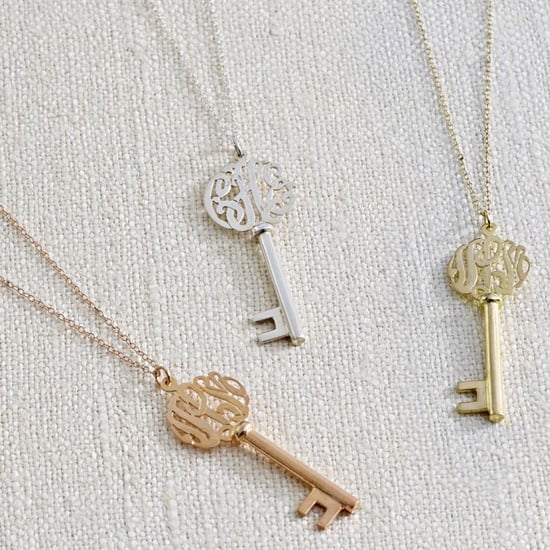 Monogram Key Pendant