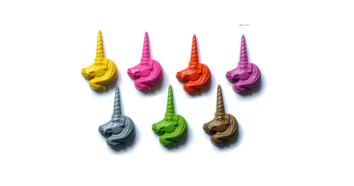 Unicorn Crayons 6 Unicorn Products On Etsy Popsugar Love And Sex 8901