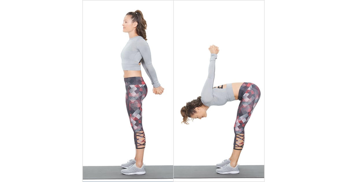 Stretch 3 Chest Opener With Forward Bend 10Minute, 10Move Arm Workout POPSUGAR Fitness
