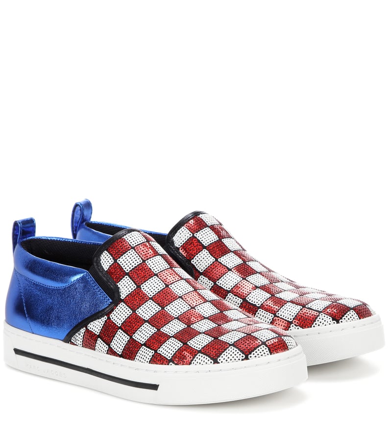 Marc Jacobs Embellished Slip-On Sneakers