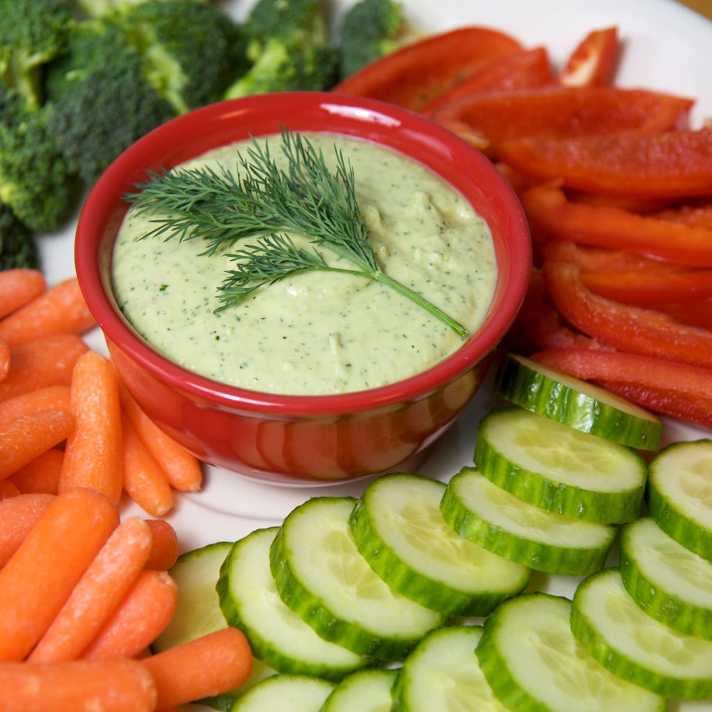 Creamy White Bean Veggie Dip