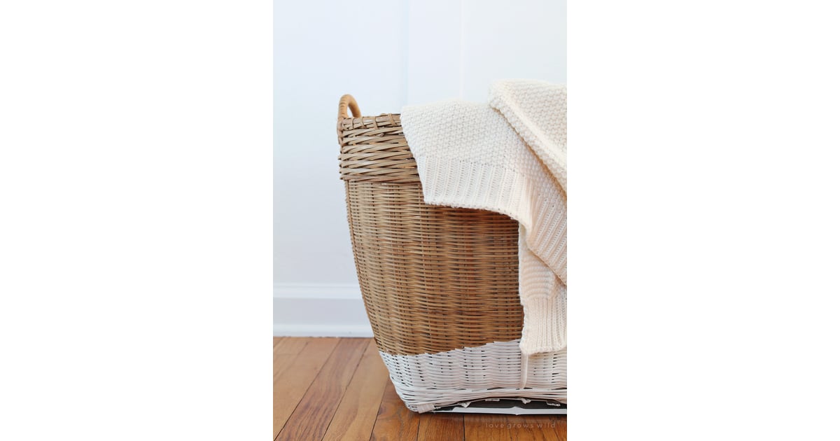 Fill a Basket With Throws How to Make Your Bedroom Cozy POPSUGAR