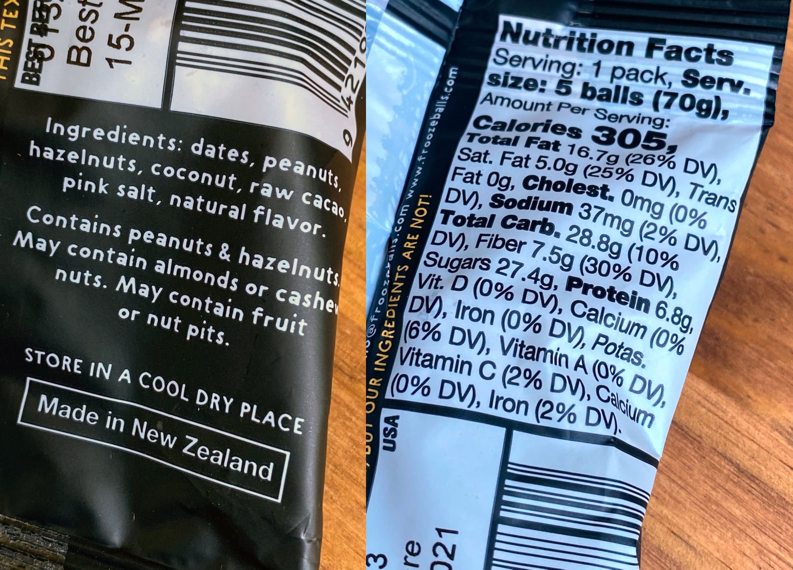Trader Joe's Frooze Balls Energy Ball Review | PS Fitness