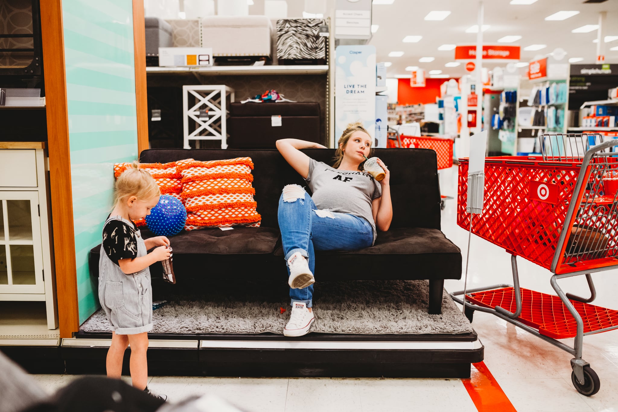baby couch target