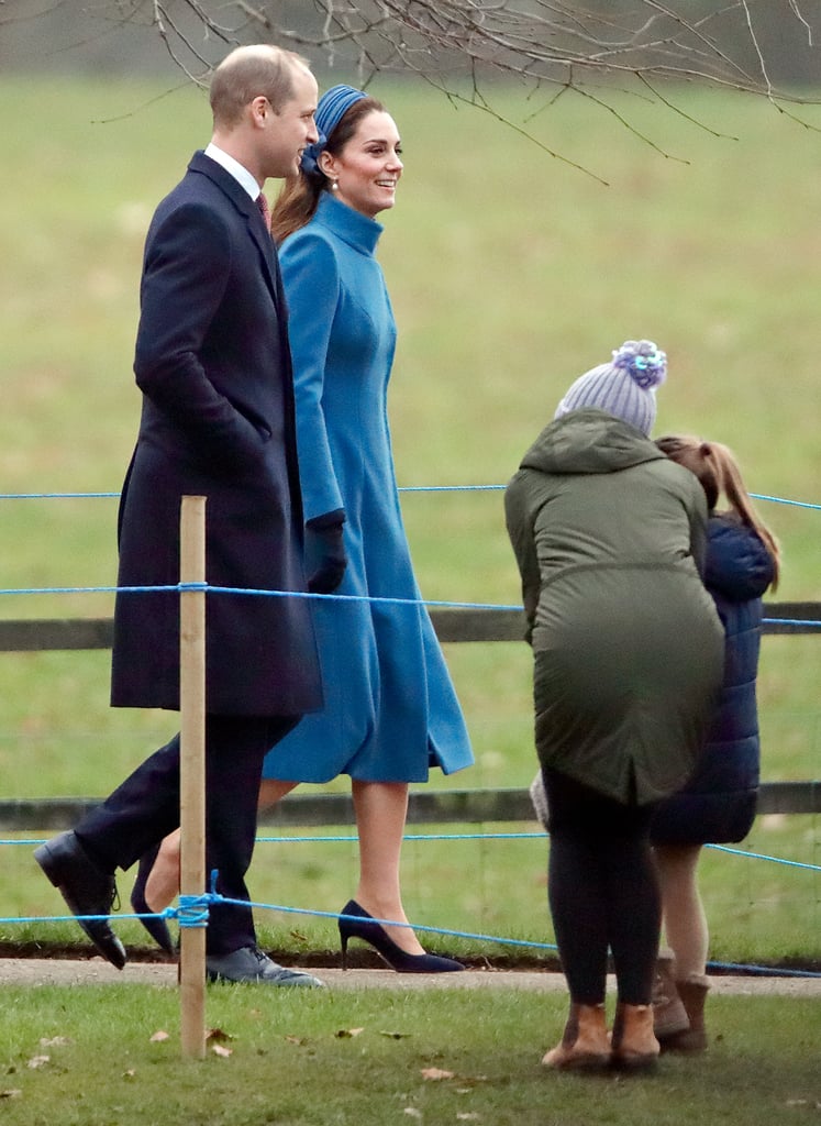 Prince William and Kate Middleton at Church Jan. 2019