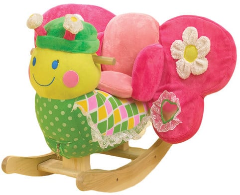 Rockabye Bonita Butterfly Rocker