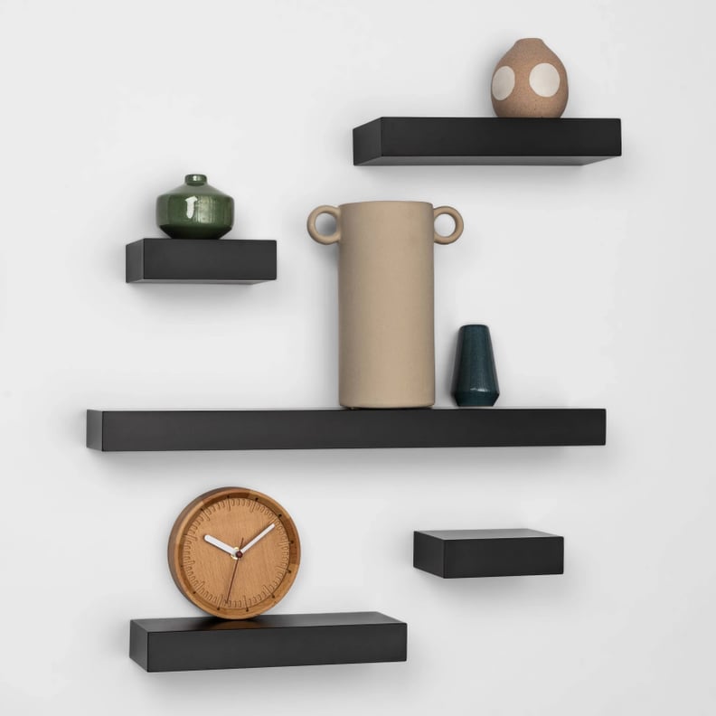 Minimal Shelves: Project 62 5pc Modern Wall Shelf Set