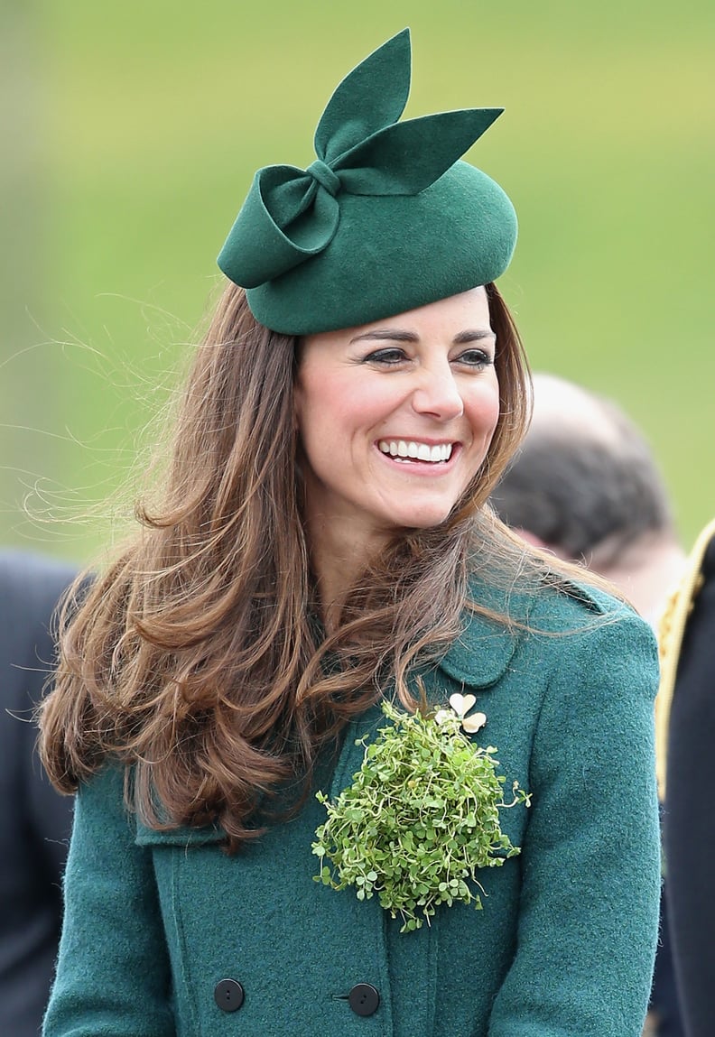 Kate Middleton's Hair on St. Patrick's Day