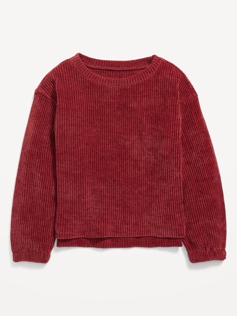 Old Navy Cosy Rib-Knit Chenille Sweater for Girls