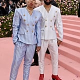 Lena Waithe and Kerby Jean-Raymond at the 2019 Met Gala