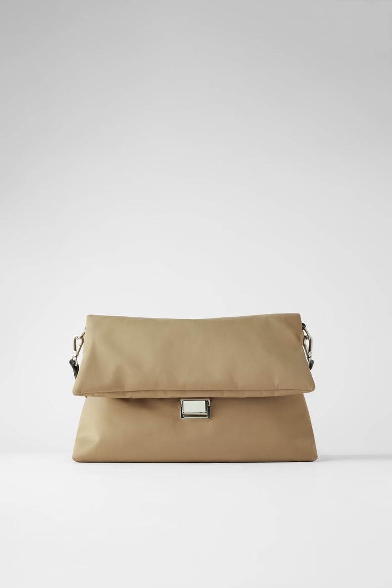 Zara Nylon Crossbody Bag