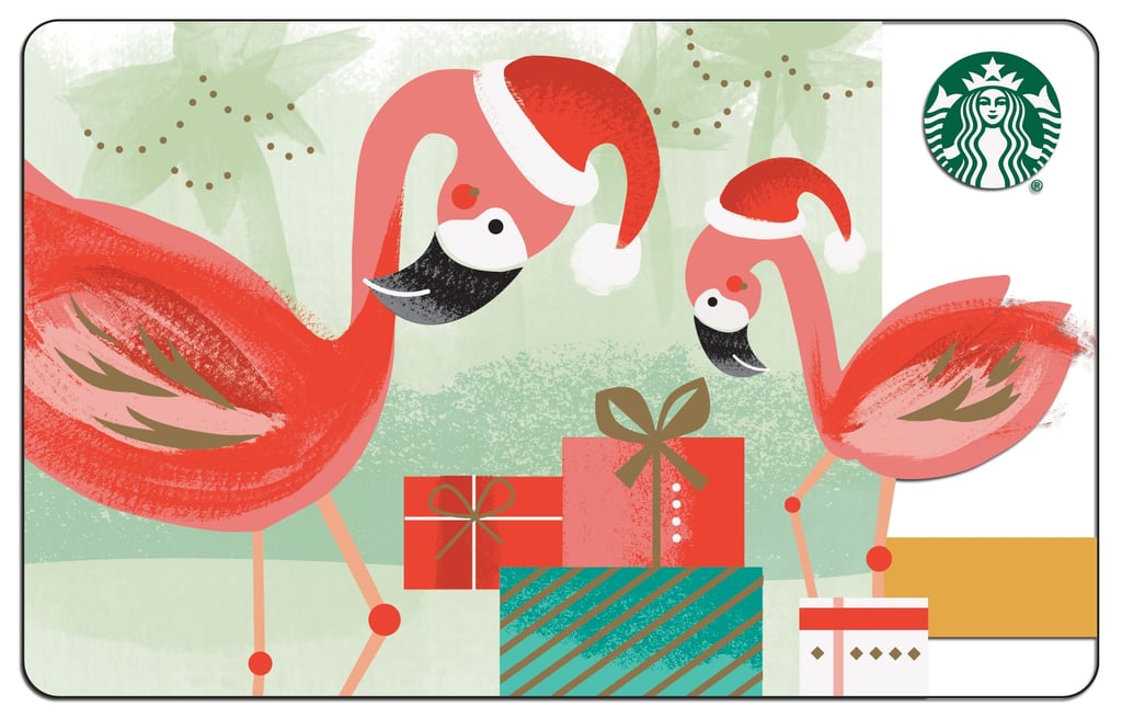 Starbucks Holiday Gift Card — Flamingos