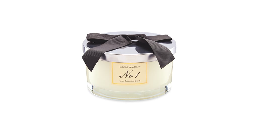 Aldi Lime, Basil, and Mandarin Candle Centrepiece Aldi Blackberry and