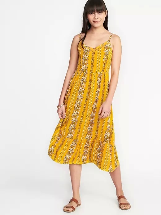 Fit & Flare Cami Midi Dress for Women