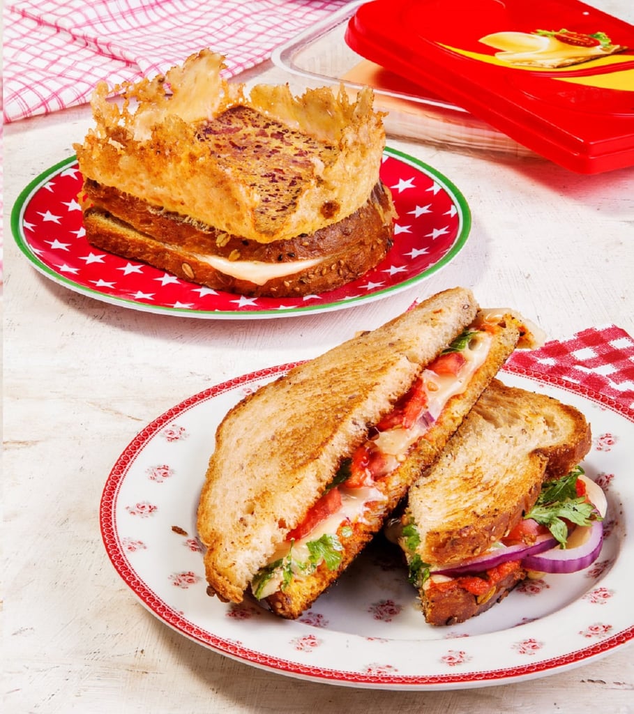 Easy Vegetarian Recipe: Crown Grilled Cheese Toast