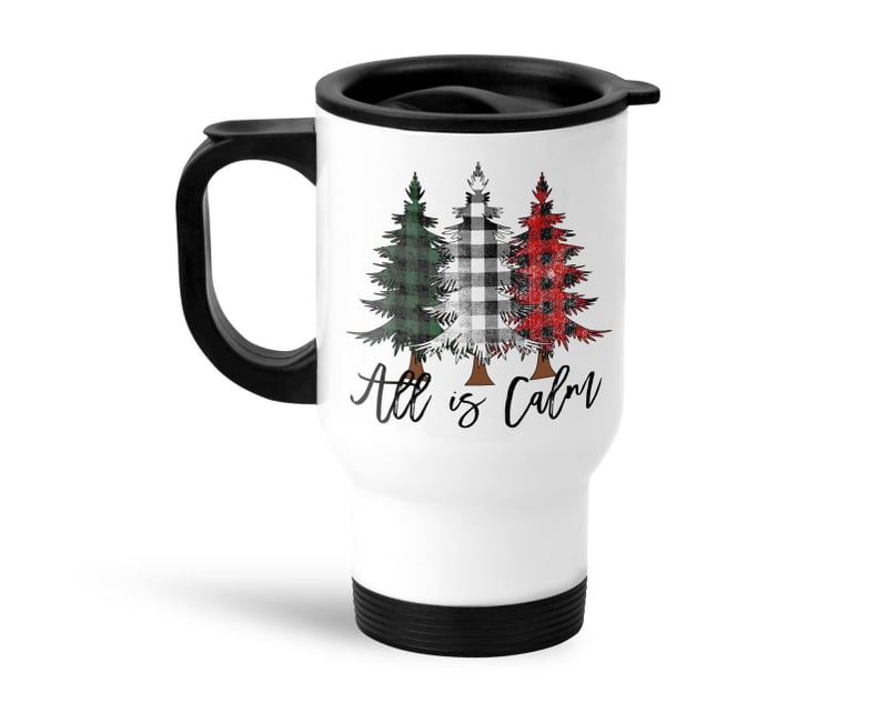 All Is Calm Christmas Travel Mug