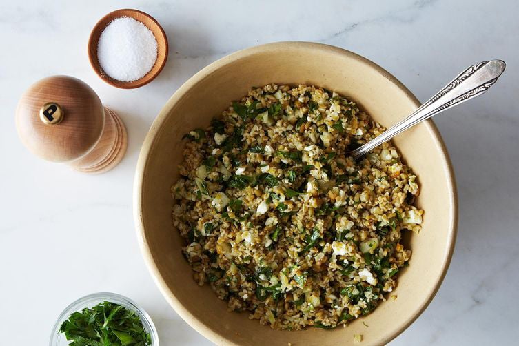 Freekeh Salad With Fennel, Mint, and Feta
