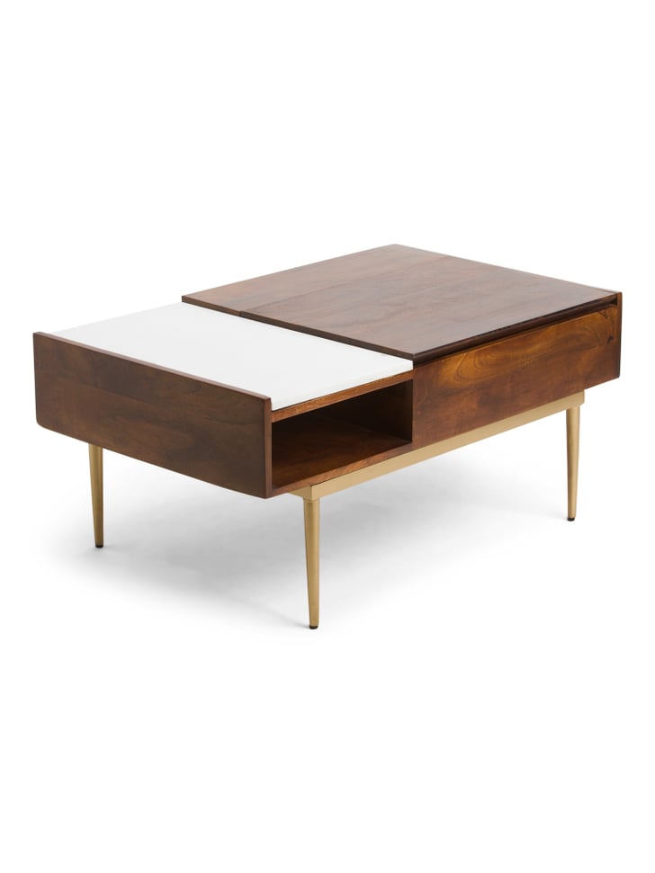 Mango Wood Coffee Table Best SmallSpace Furniture From TJ Maxx