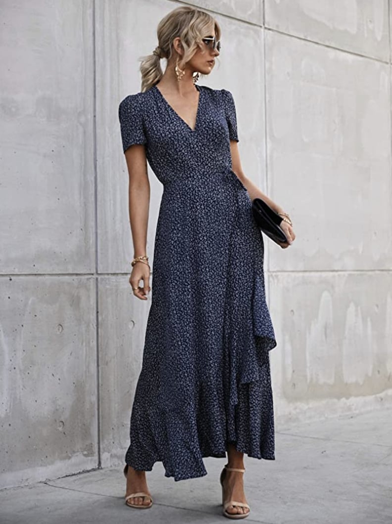 Best Wrap Fall Maxi Dress