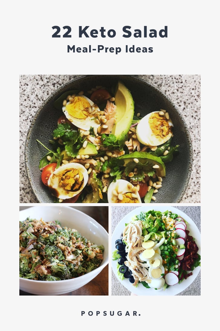 Keto Salad MealPrep Ideas POPSUGAR Fitness
