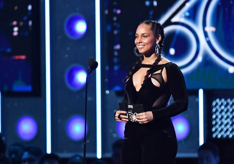 Alicia Keys's Double Braids