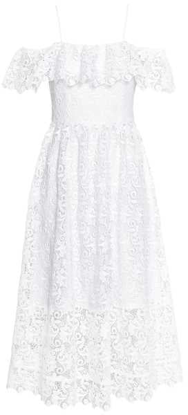 H&M Off-the-Shoulder Lace Dress