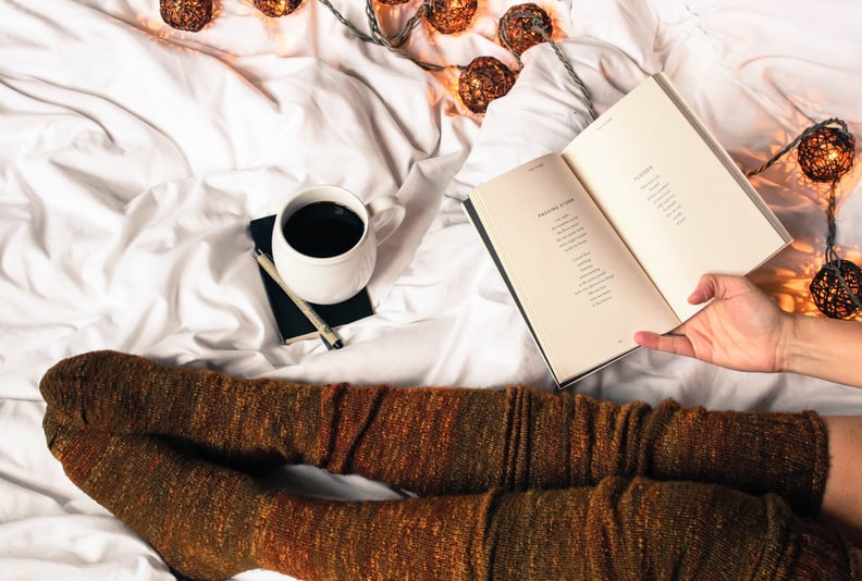 Read a book in your softest PJs.