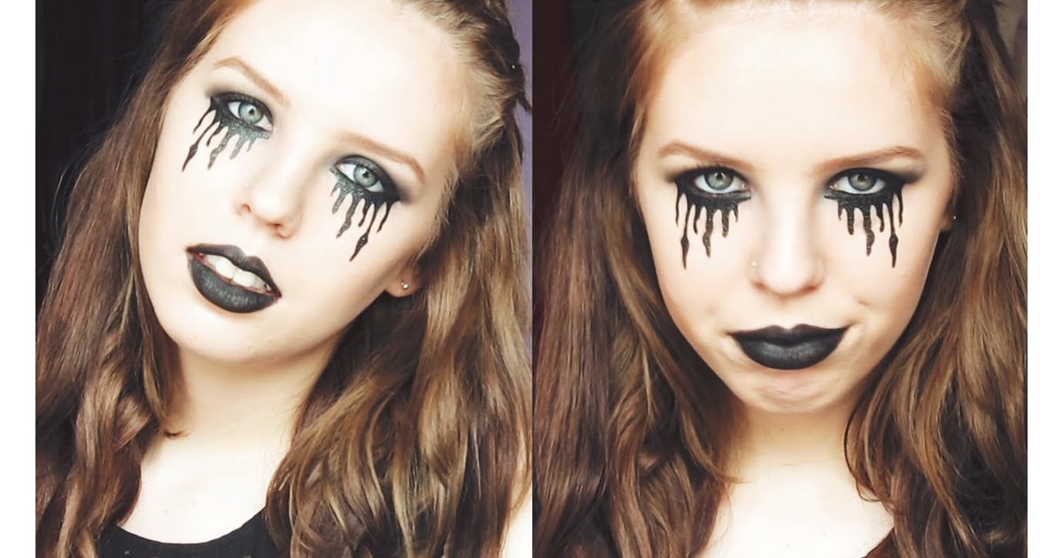 Gothic Bleeding Eyes — PheobeCate LastMinute Easy Halloween Makeup